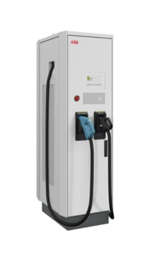 ABB Terra 184 Level 3 UL 184 kWh DC fast charging station CCS1-Chademo