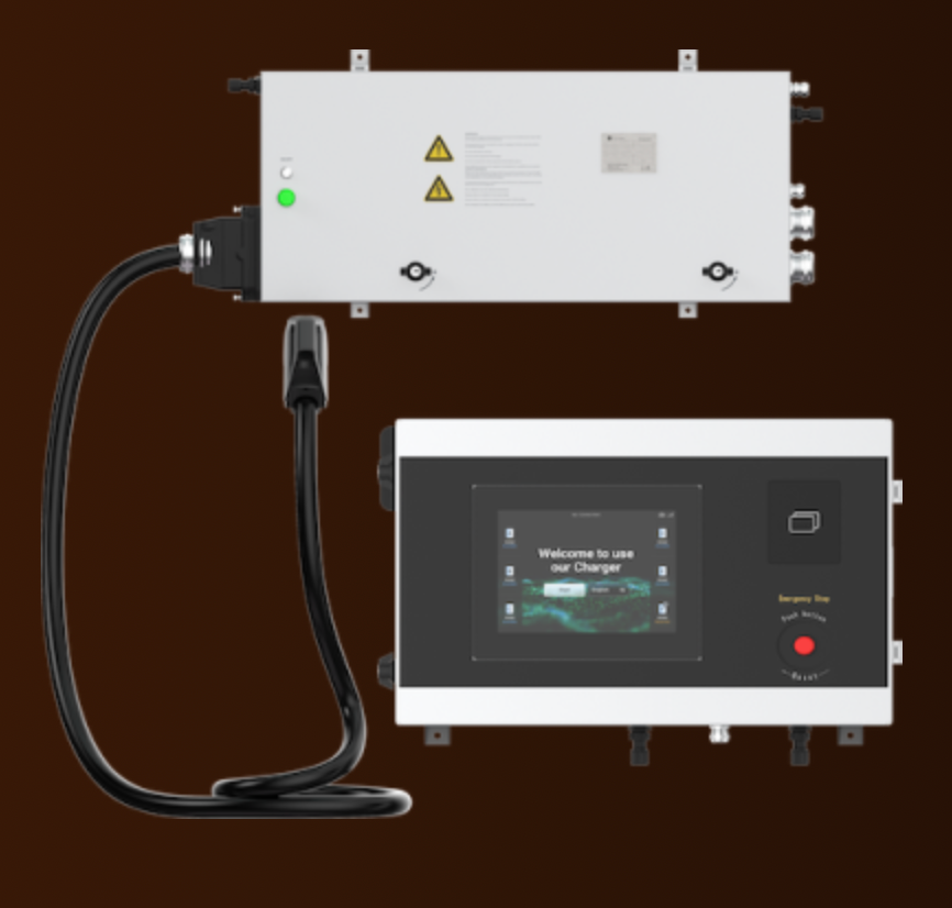Triton Overhead-Mounted Dispenser / Split-type DC Charging System