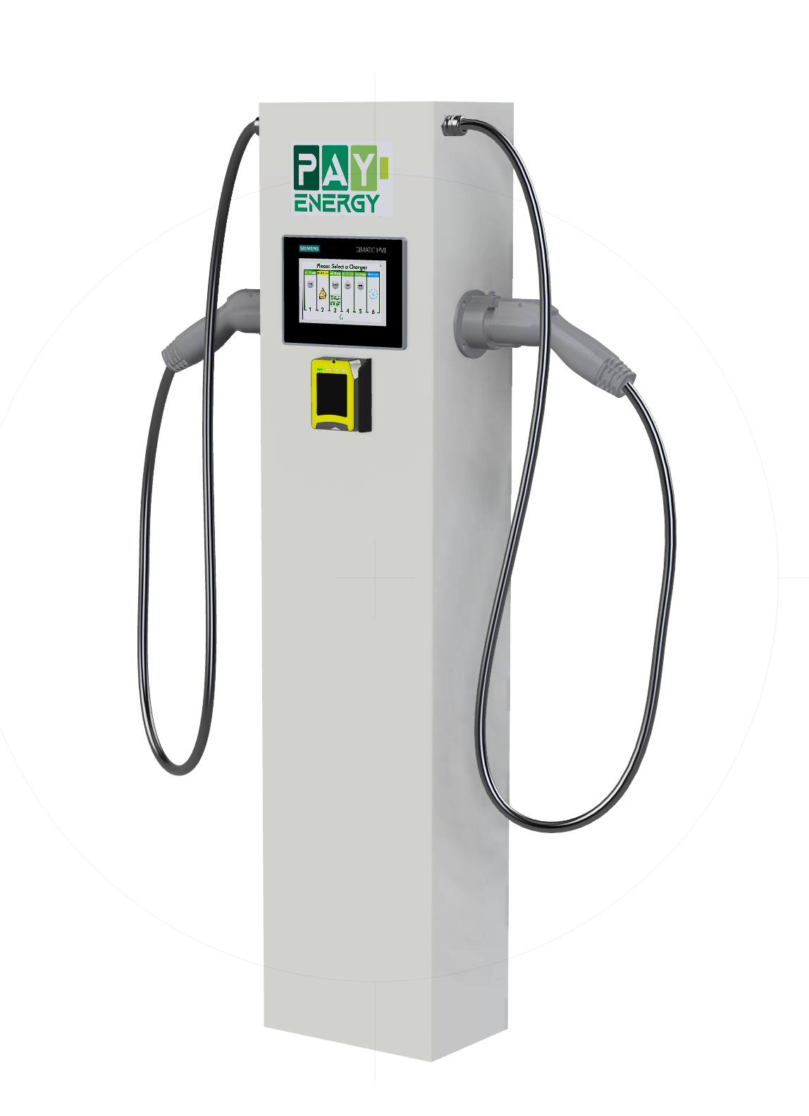 PE250A - PayEnergy Dual Level2 Pay Stand