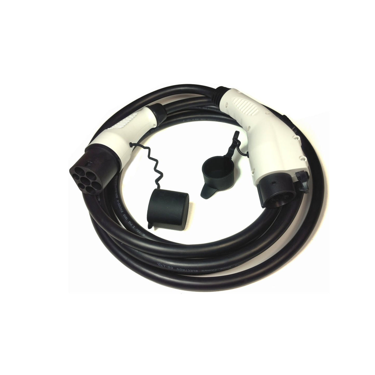 European to US Type 2 (IEC / Mennekes) to Type 1 (J1772) EV Adapter