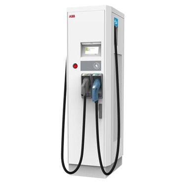 ABB Terra 54 HV Level 3 UL 50 kW DC fast charging station