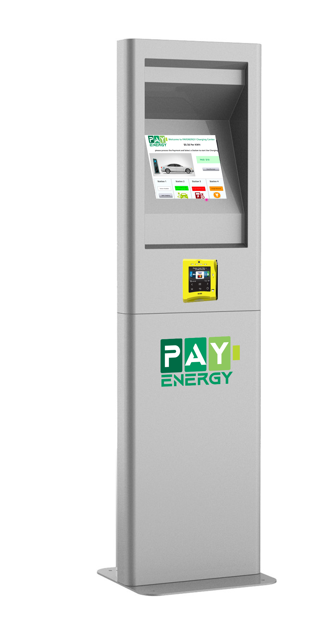 PE 508- PayEnergy Centralized Outdoor Pay Stand