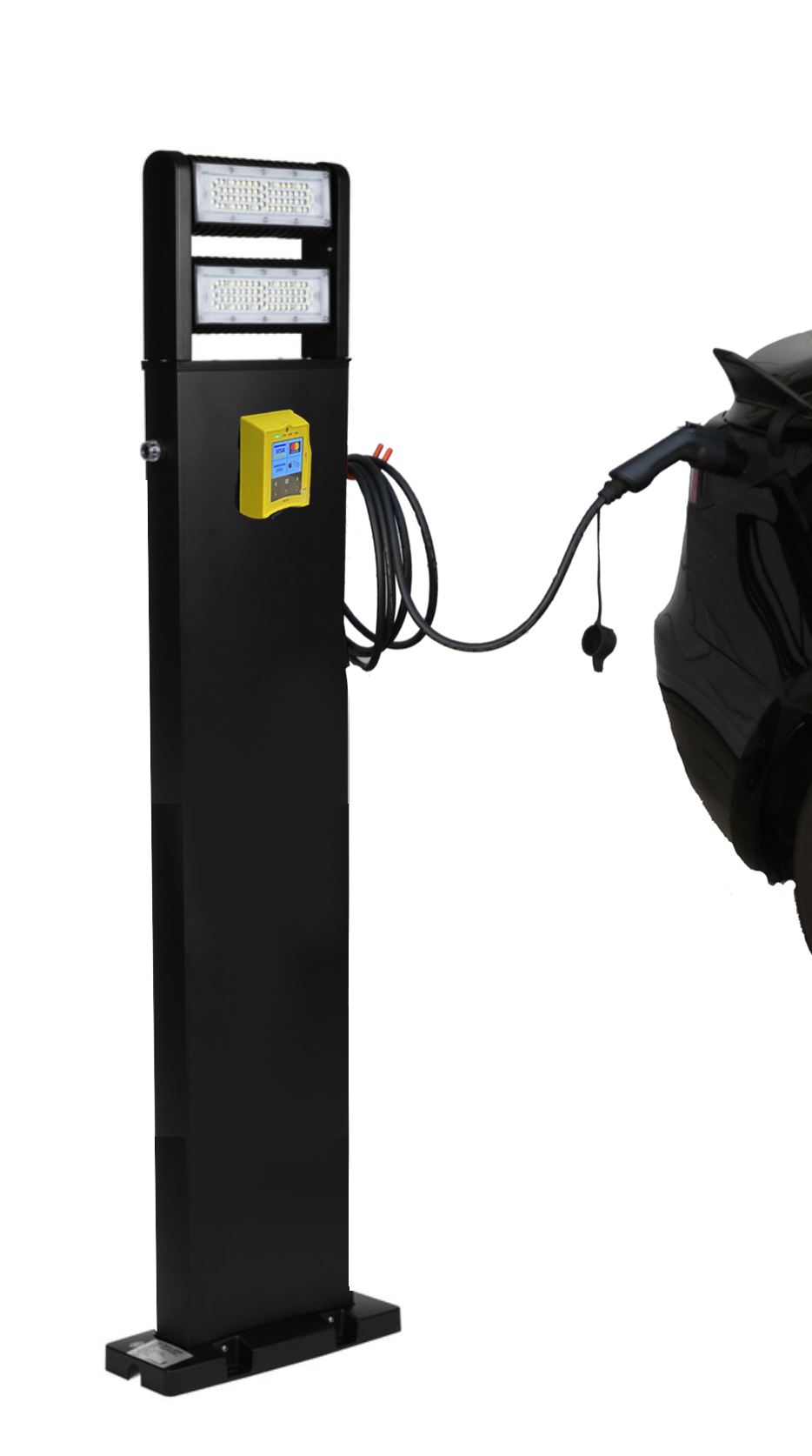PE 56- PayEnergy Level 2 EV charger Stand 60 inch with Credit card payment system (In Stock)