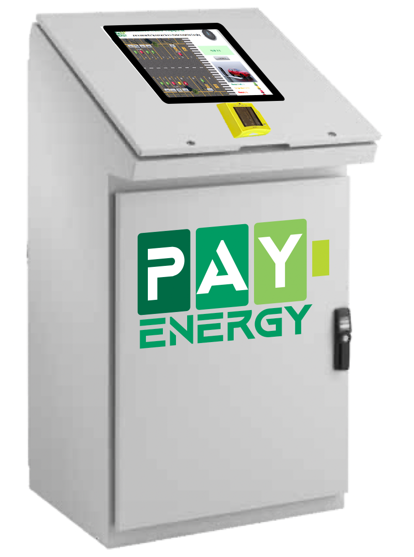 PE 505- PayEnergy Centralized outdoor Pay Stand
