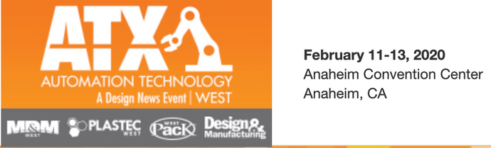 Pay-energy to attend the ATX West show in Anaheim CA  on Feb 2020