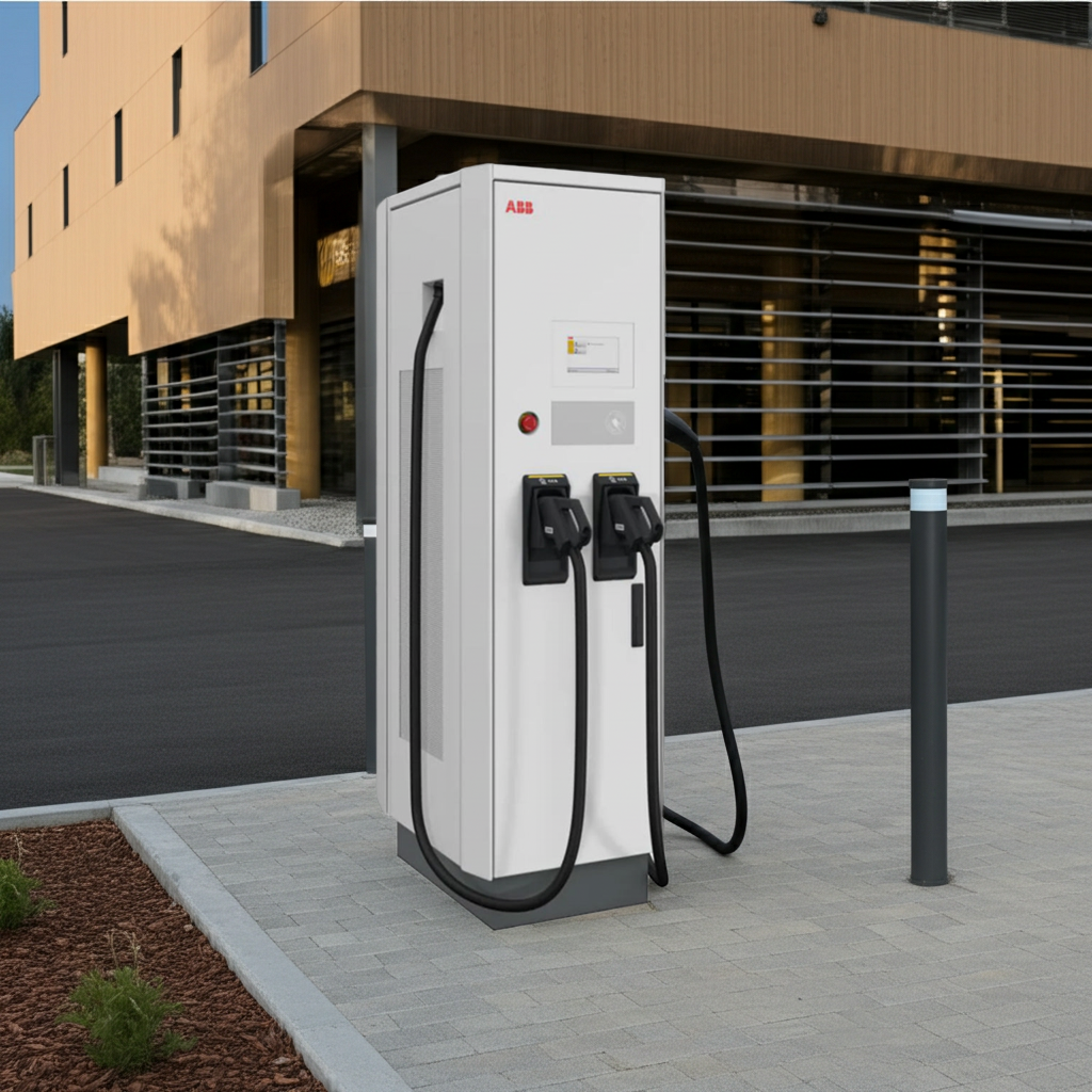 ABB Terra 184  Level 3 UL 184 kWh DC fast charging station CCS1-CCS1