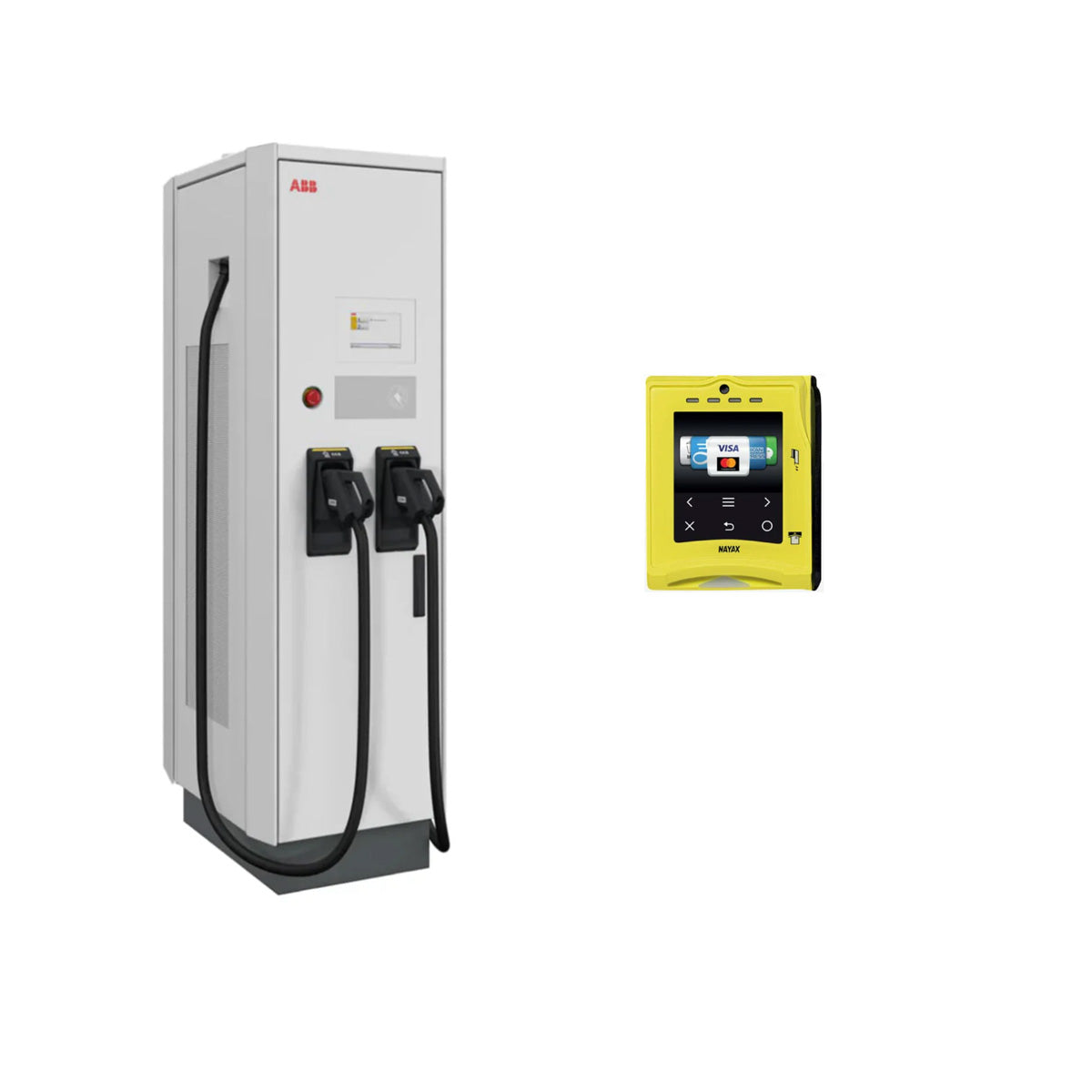 ABB Terra 184  Level 3 UL 184 kWh DC fast charging station CCS1-CCS1 + Nayax Payment Terminal Pack