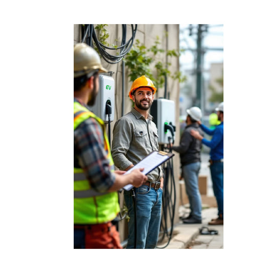 EV Charger Installation for outdoor