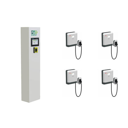 Energy Charging Bundle: PE 250 Pay Stand & ABB Terra Wall Charger