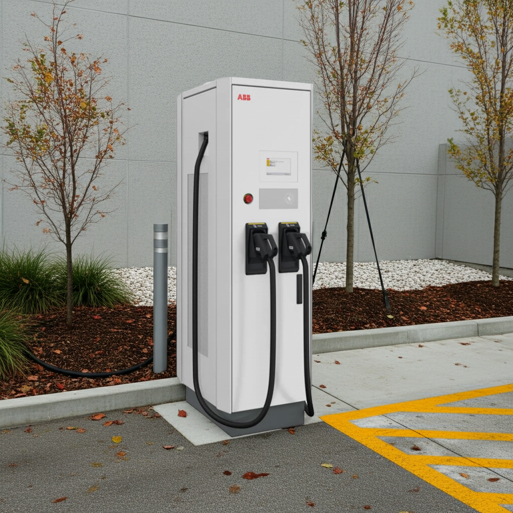 ABB Terra 184  Level 3 UL 184 kWh DC fast charging station CCS1-CCS1