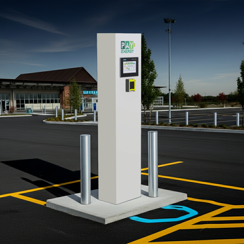PE 250 PayEnergy Centralized Indoor/Outdoor Pay Stand