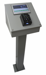 PE102 Centralized Level 2 Charger  8 unit Pay Stand