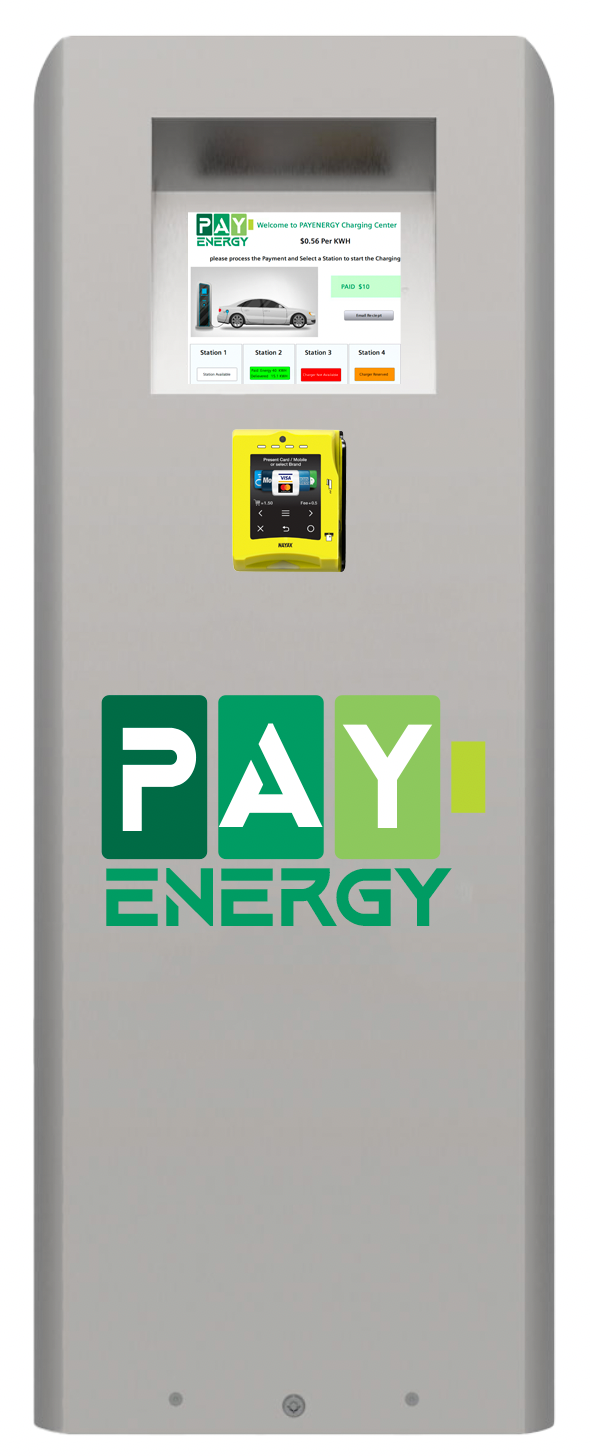 PE 507- PayEnergy Centralized  Outdoor Pay Stand