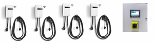 EVoCharge iEVSE, Level 2 EV Charger with Wall-mount Payment Center